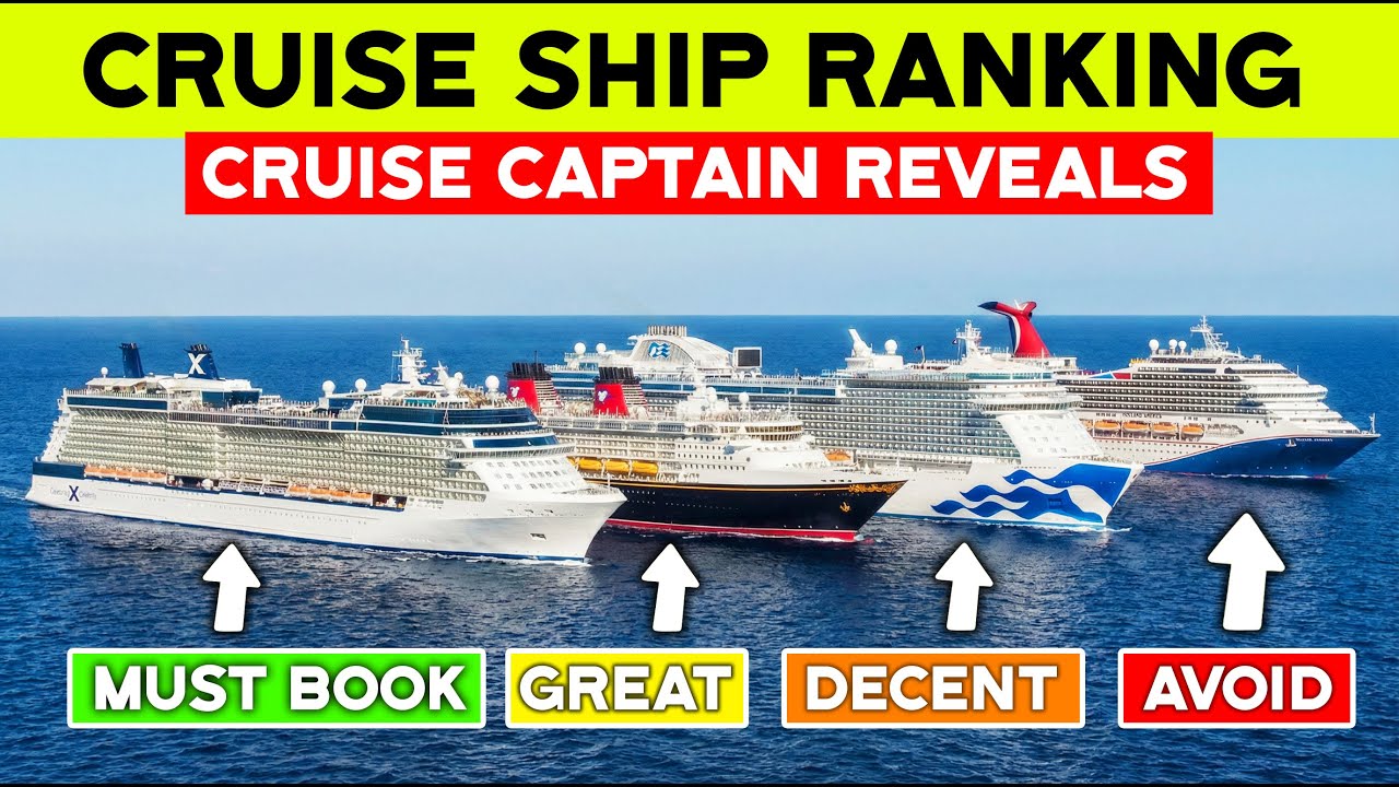 Cruise Captain Reveals the Cruise Lines Ranked from WORST to BEST (2026 Edition) | Cruise Tips