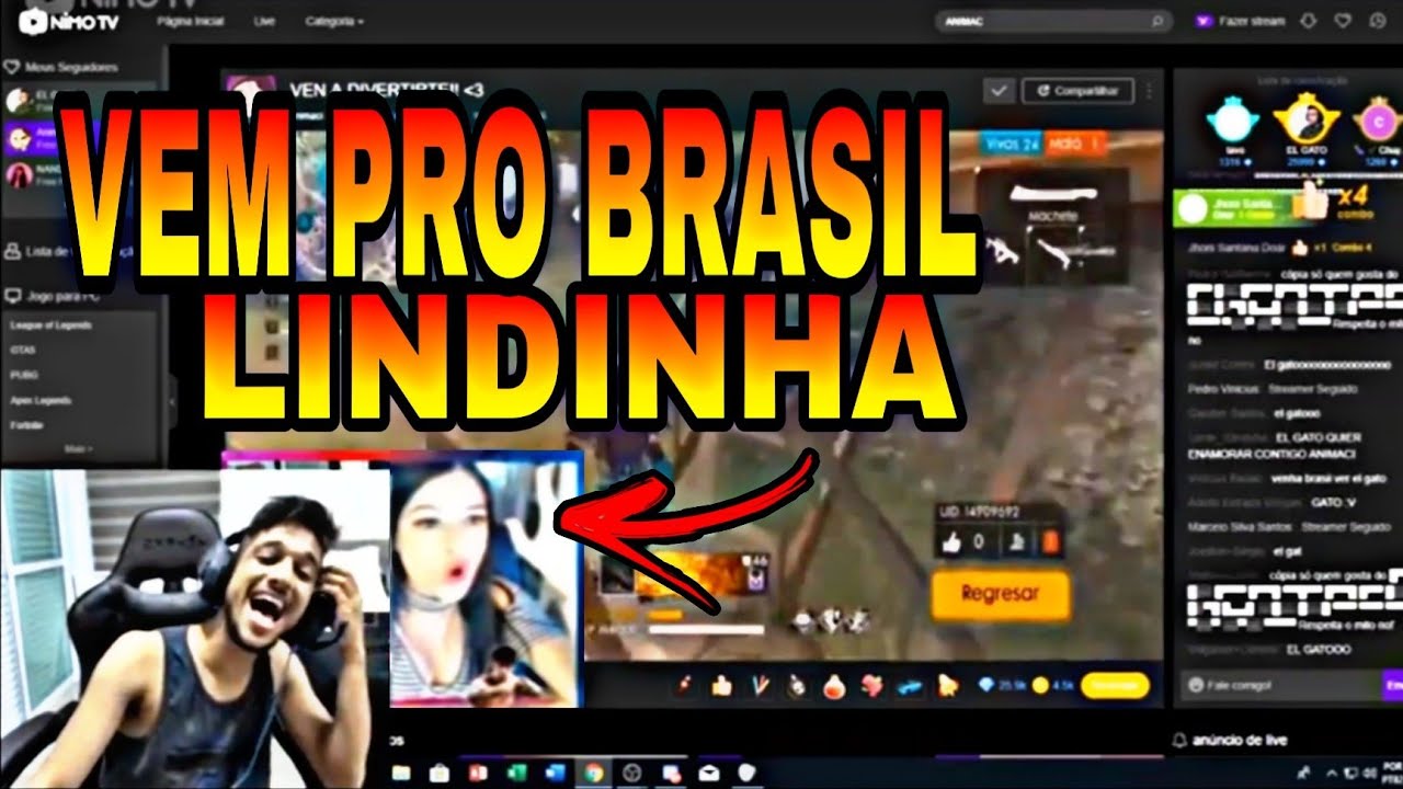 EL GATO DOA 1500 REAIS PRA STREAMER
