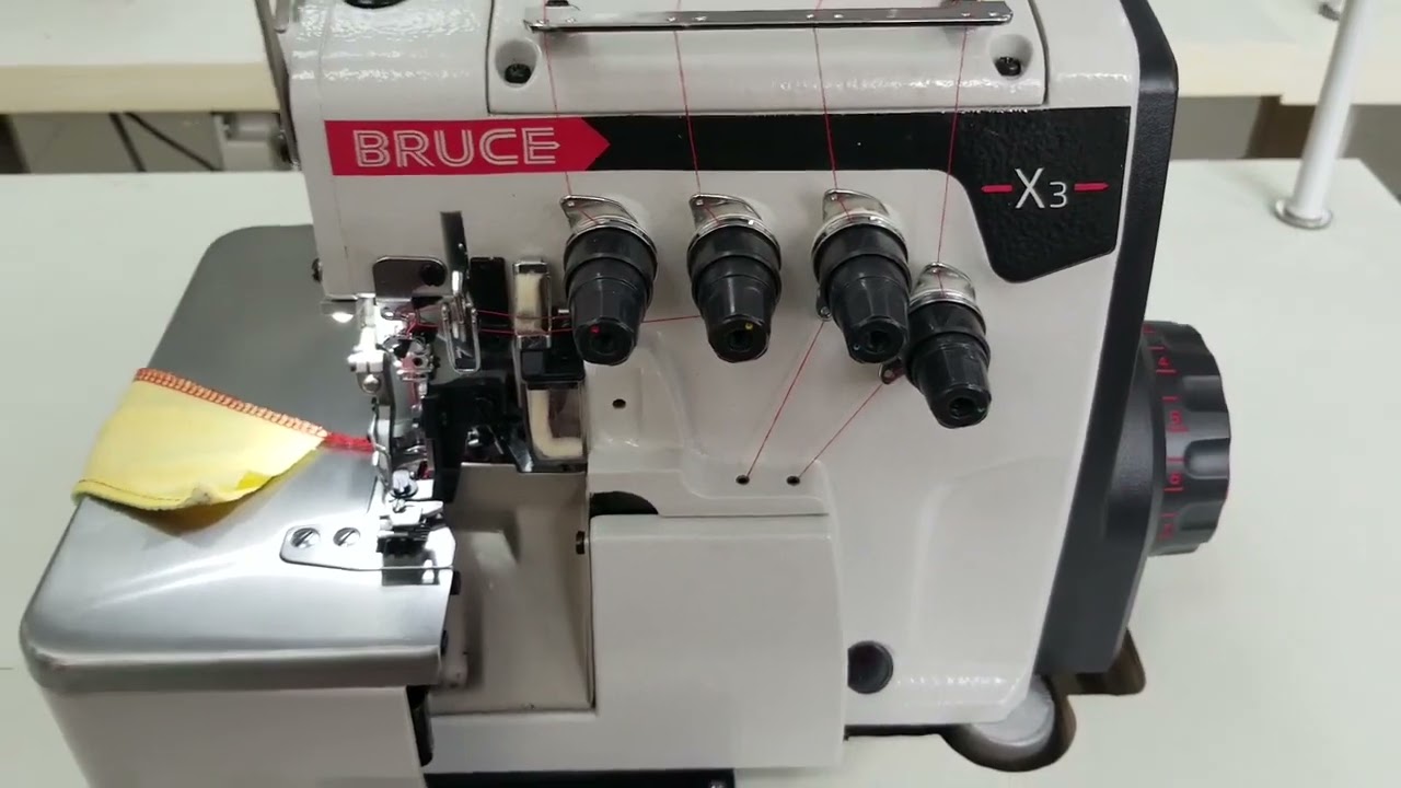 Оверлок Брюс Bruce X 3 #швейная машина #sewing machine Четырехниточный