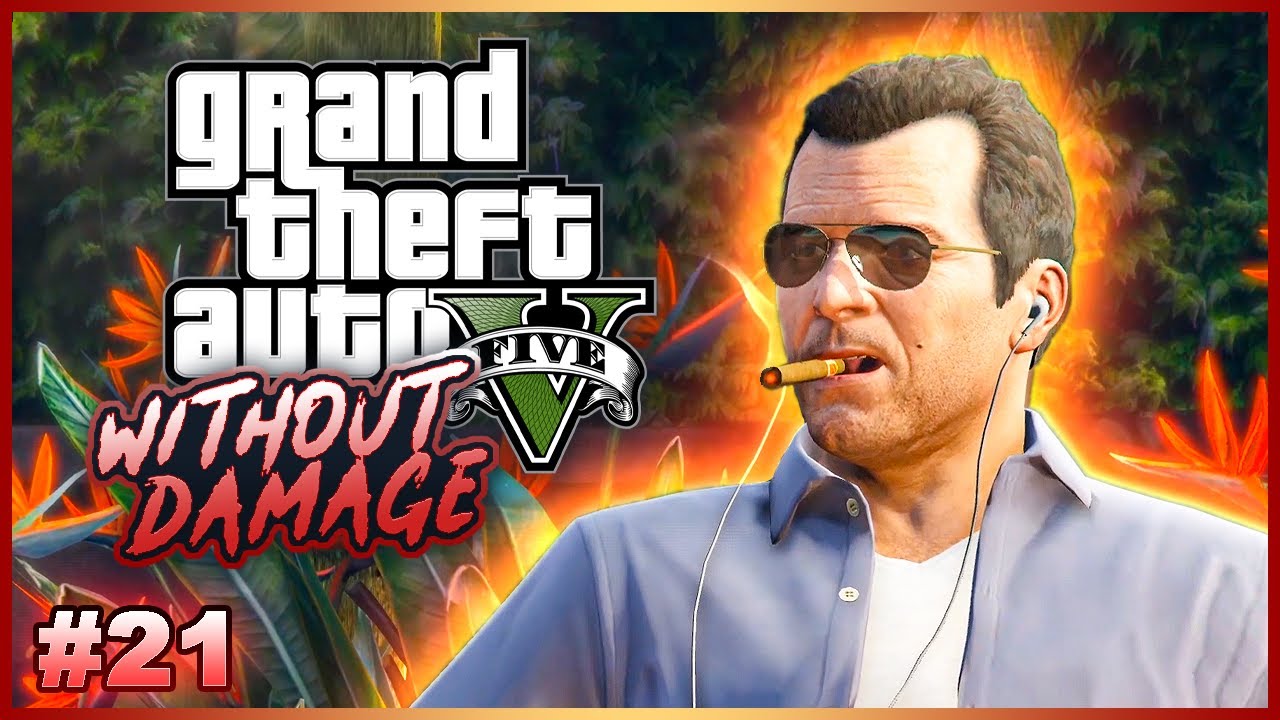 Completing GTA V Without Taking Damage? - No Hit Run Attempts (One Hit KO) #21