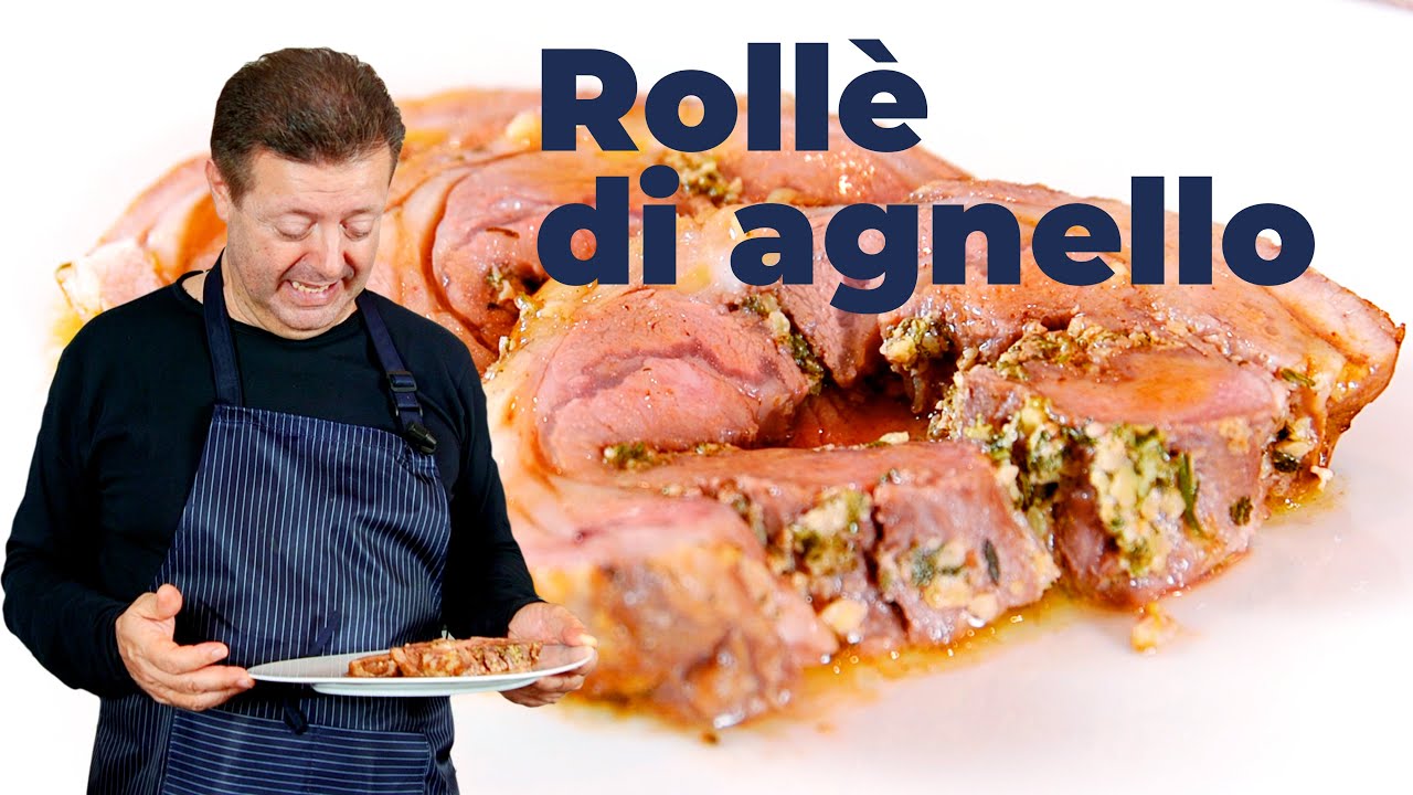 ROLLÈ DI AGNELLO - Con ripieno di erbe aromatiche e noci