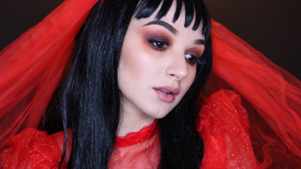 Lydia Deetz Wedding Makeup Tutorial | Haley Marie ♡