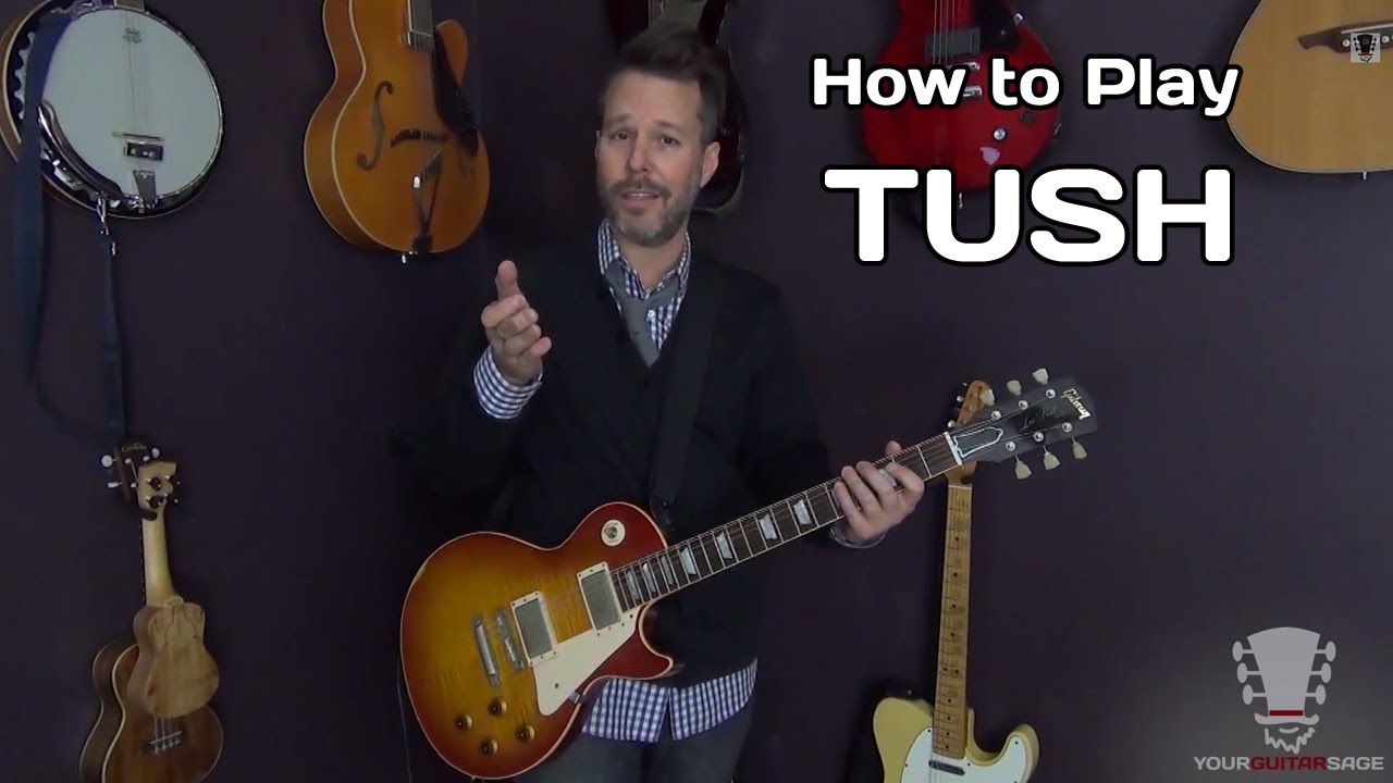 How to play Tush ZZ Top - Guitar Lesson