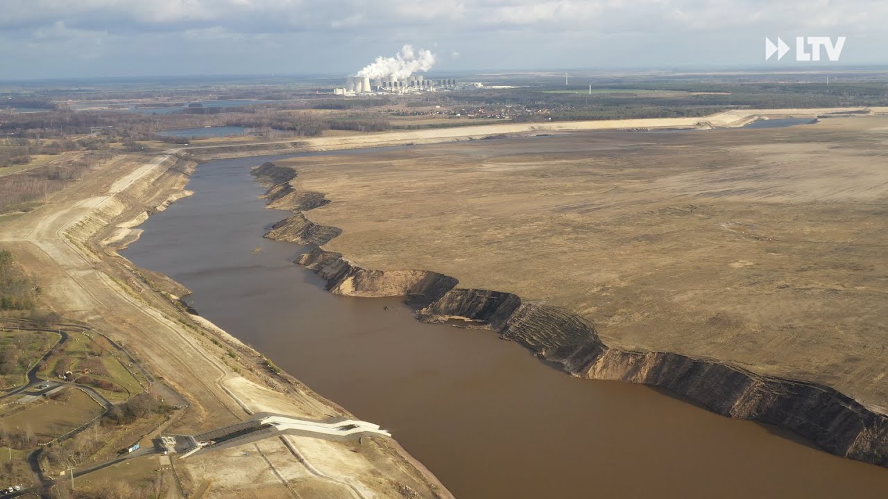 Neue Reinigungsanlage für den Cottbuser Ostsee - Die Rechenreinigungsanlage der LEAG