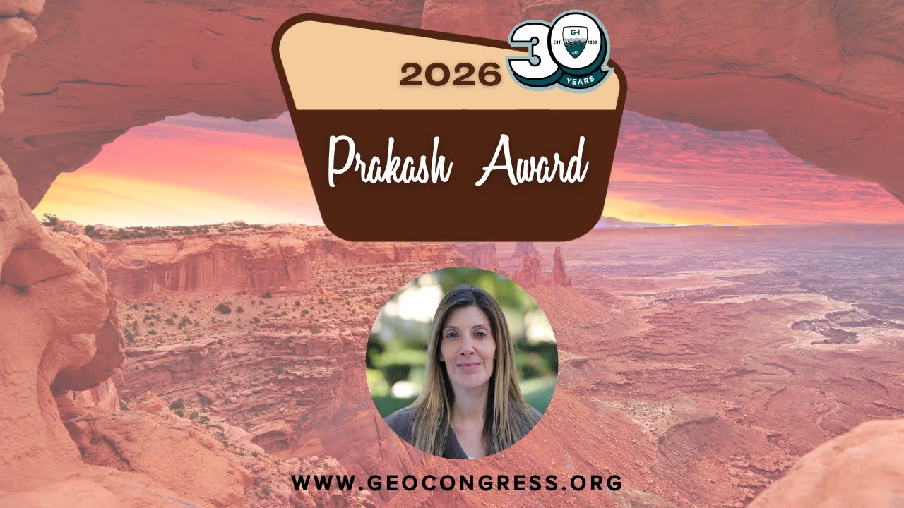 Geo-Congress 2026: Shamsher Prakash Lecture: Domniki Asimaki