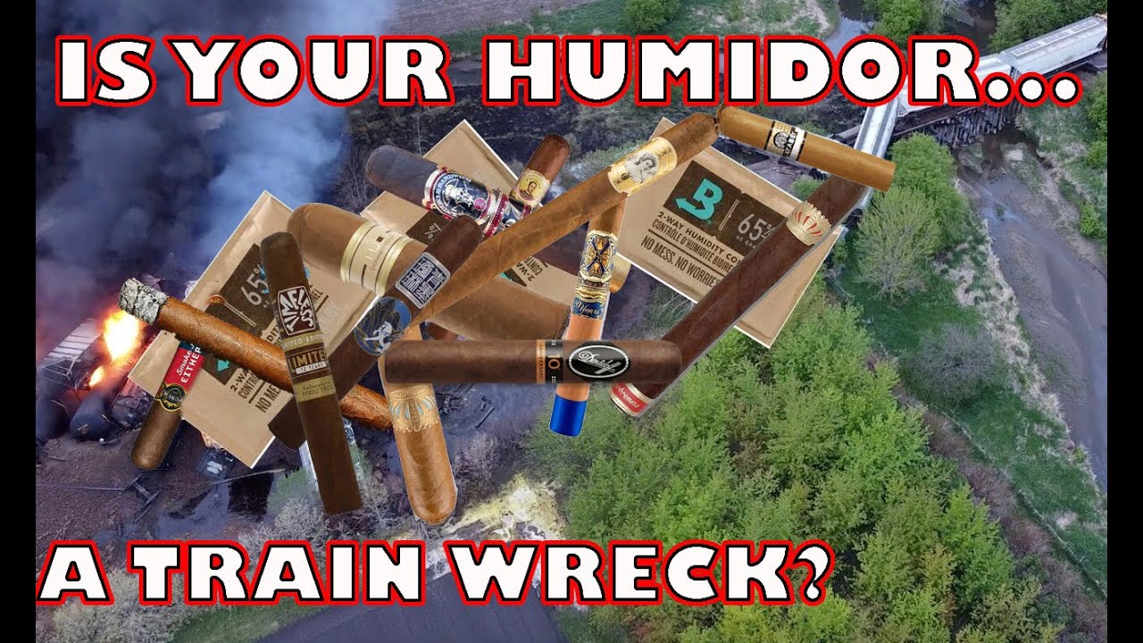 Train Wrecked Humidor! Does yours look like this?