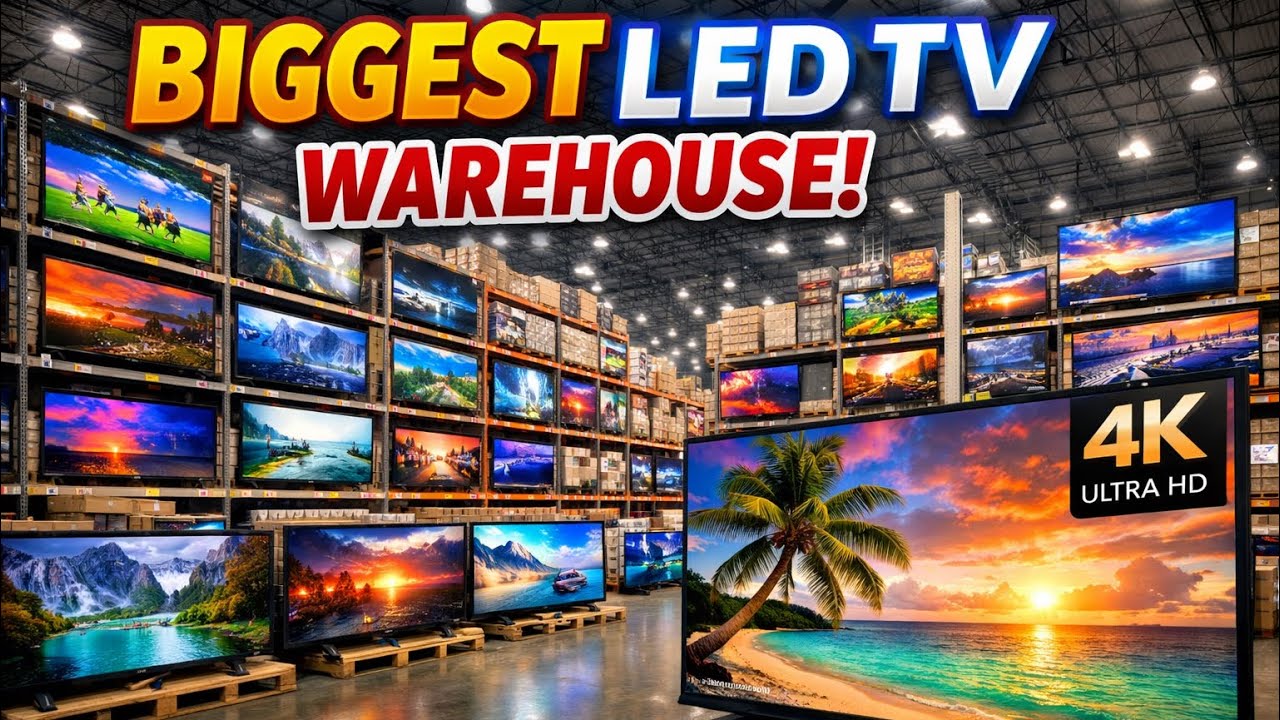 Самые дешевые телевизоры | Рынок LED-телевизоров в Дели | Самый дешевый рынок смарт-телевизоров в...