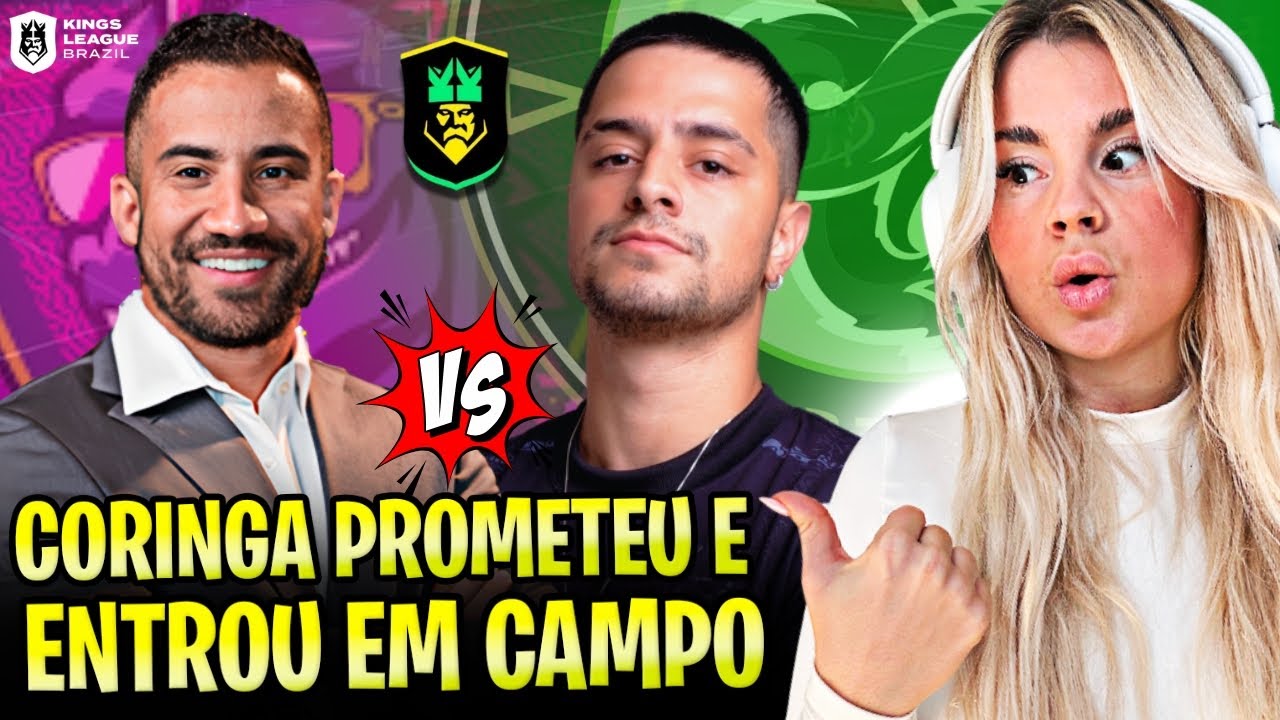 🟢CHINI REAGE: FUNKBOL vs LOUD - KINGS LEAGUE BRASIL (Rodada 9)