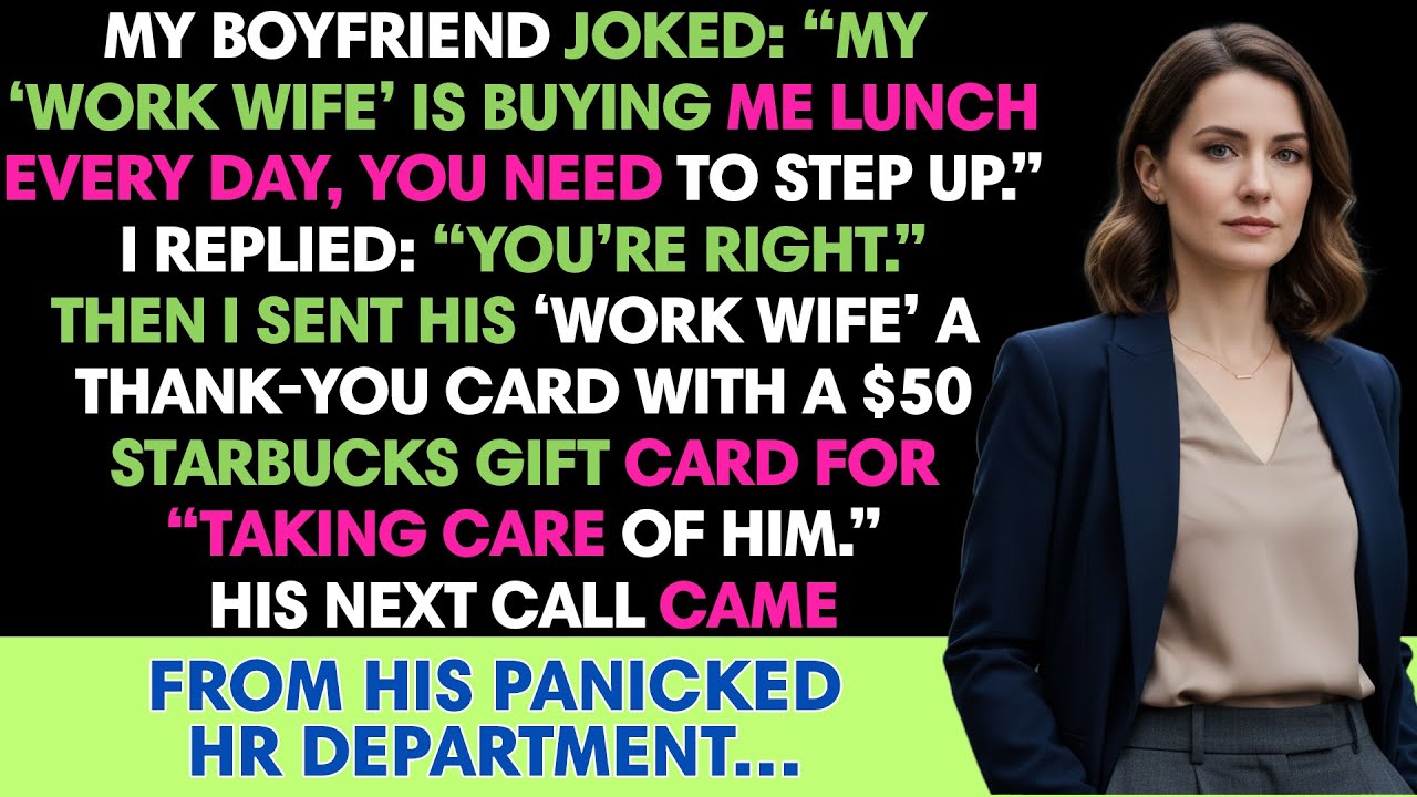 My Boyfriend Joked: “My ‘Work Wife’ Is Buying Me Lunch Every Day, You Need To” //Reddit Stories