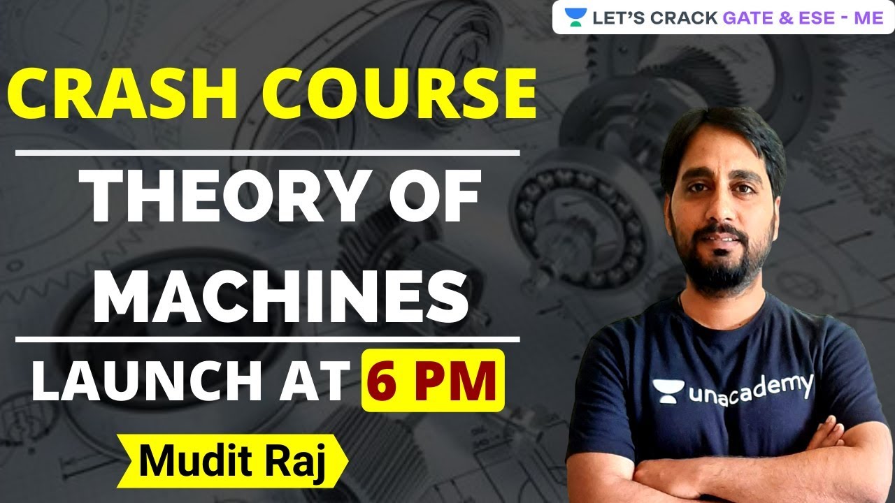 TOM Crash-Course Launched | Theory Of Machines | Crash Course | GATE/ESE 2021 | Mudit Raj