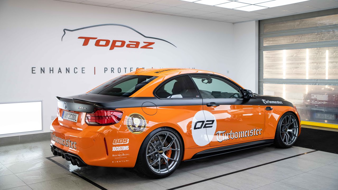 TopazSkin for the Unique BMW M2 CSL Turbomeister Edition!