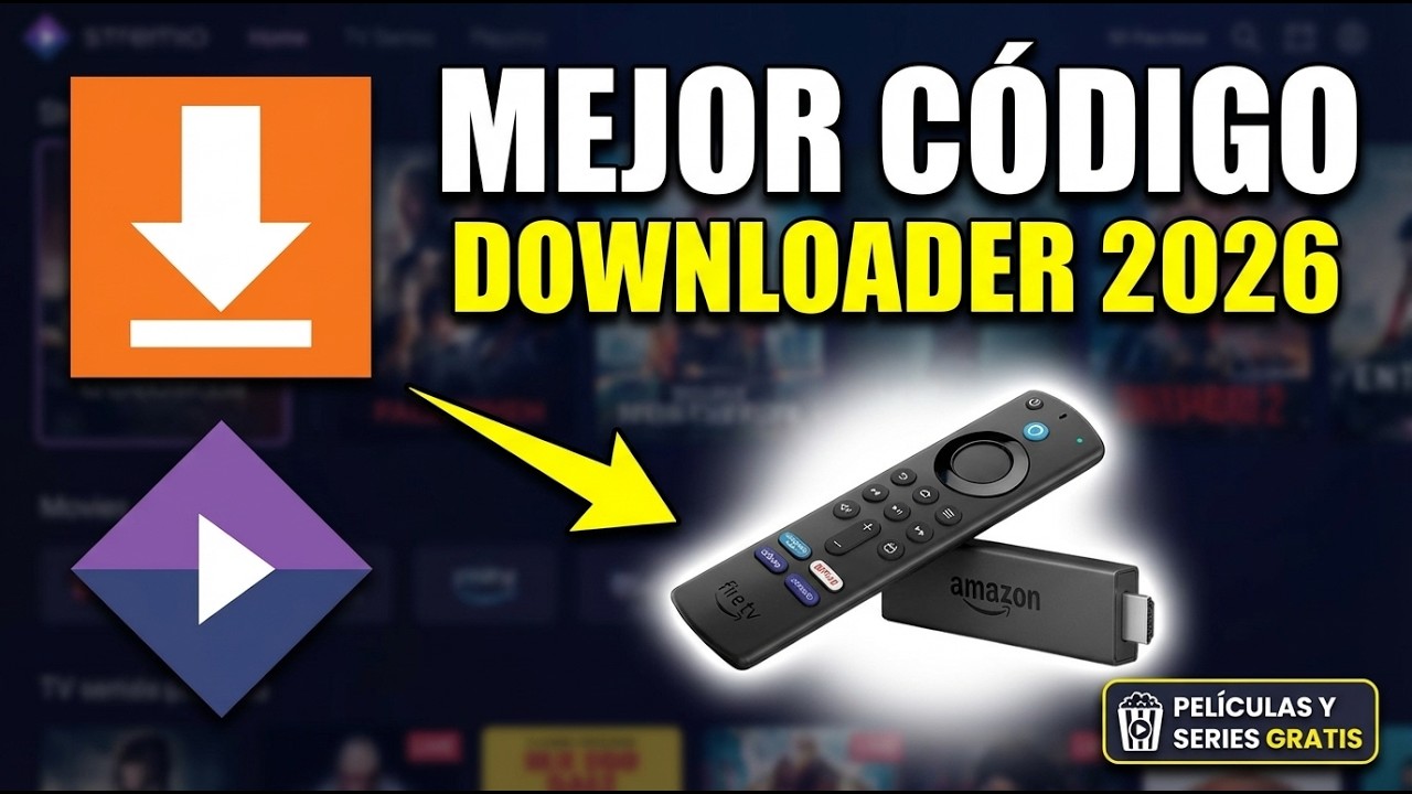 Mejor Código Downloader | Stremio en Fire TV (2026)