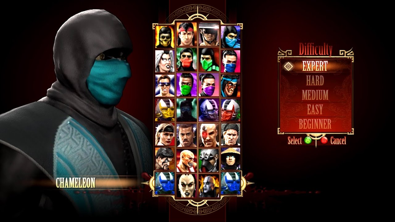 Mortal Kombat 9 - CHAMELEON MOD - Expert Arcade Ladder - Gameplay @ (1080p) - 60ᶠᵖˢ ✔