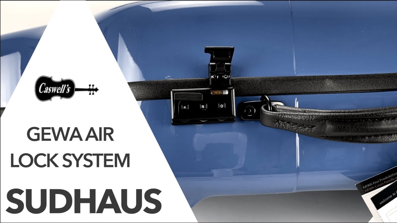 How To Set The Combination Lock on Gewa Air Cello Case