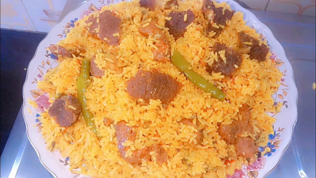 Sunday special mutton tahari banaye bachchon ko khush kardein👆👌🫶🫰👍