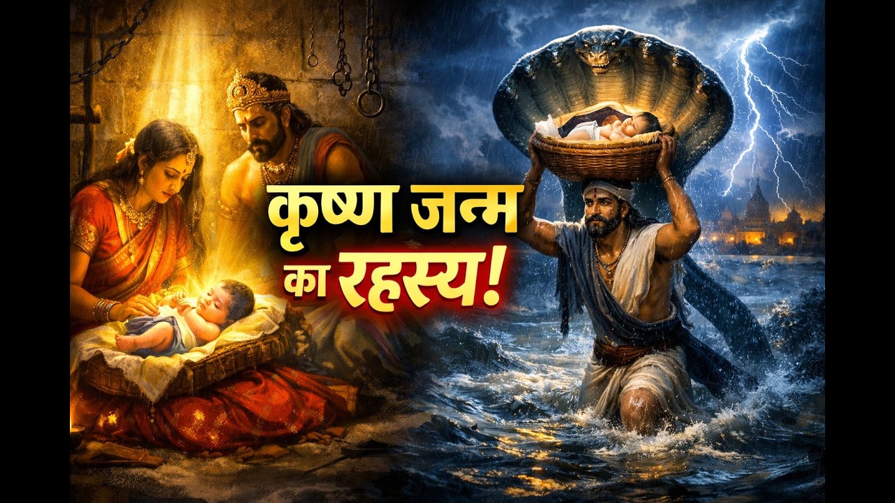 श्री कृष्ण जन्म कथा | Birth Story of Krishna | The Divine Beginning of Janmashtami