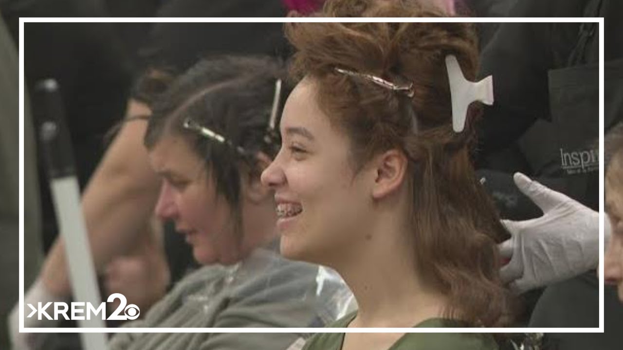 Community members get free haircuts and services at Spokane Homeless Connect
