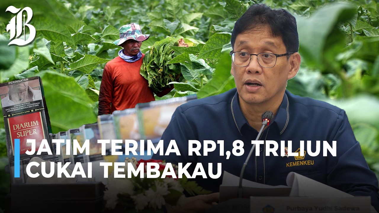 Purbaya Bagi Hasil Cukai Tembakau, Jatim Paling Besar