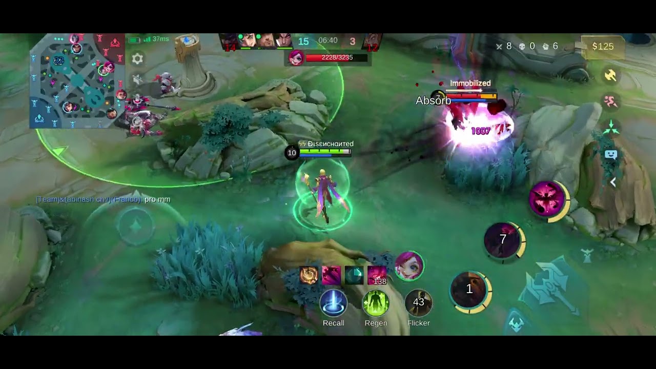 21 Kills With Cecilion (mage) Full Gameplay Pro build.  Raw Footage No Commentary.