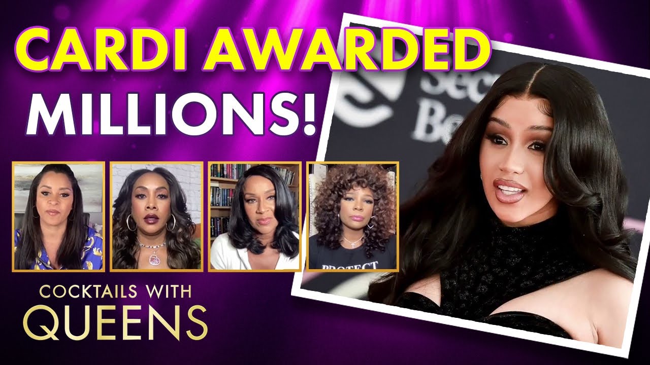 Cardi B Wins Massive Lawsuit Against Tasha K! | Cocktails with Queens