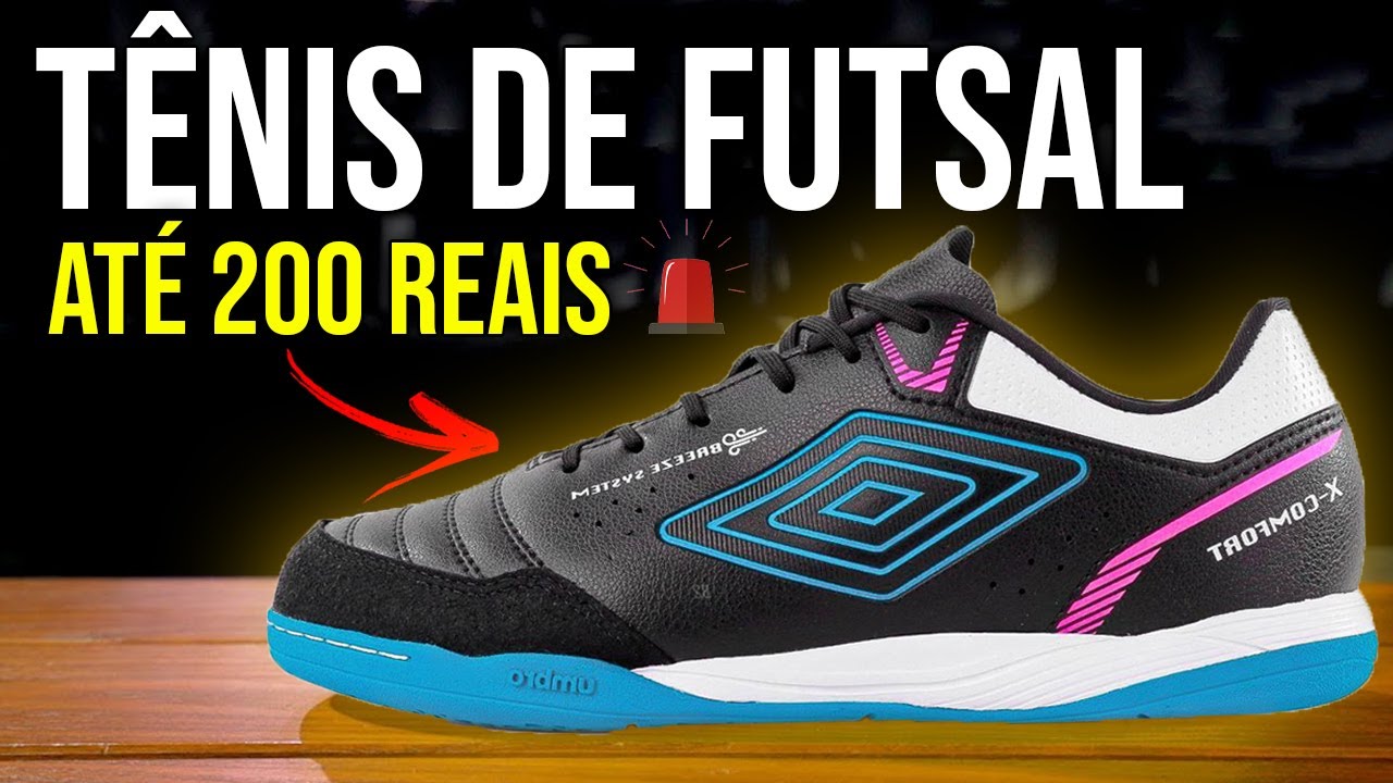 CHUTEIRAS DE FUTSAL *NÃO COMPRE SEM VER ESSE VÍDEO🚨* (ATÉ 200 REAIS, 10 MODELOS)