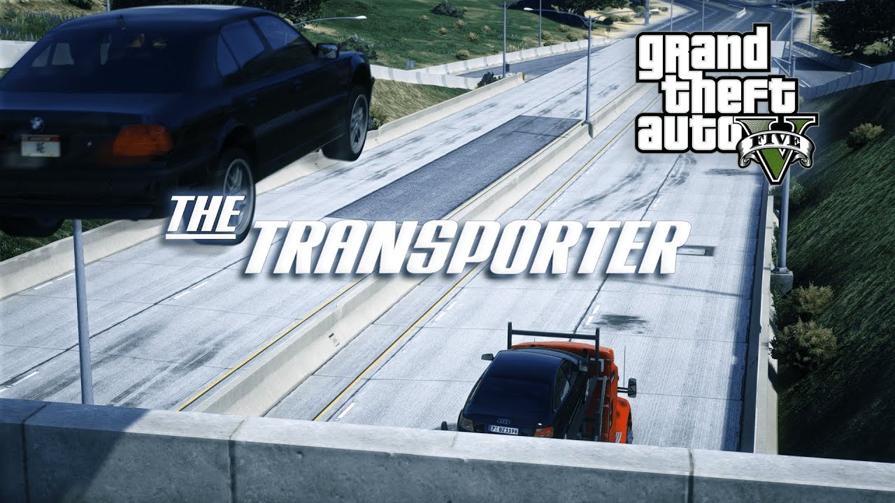 The Transporter: Opening Scene - Rob Bank and Escape GTA V 2023