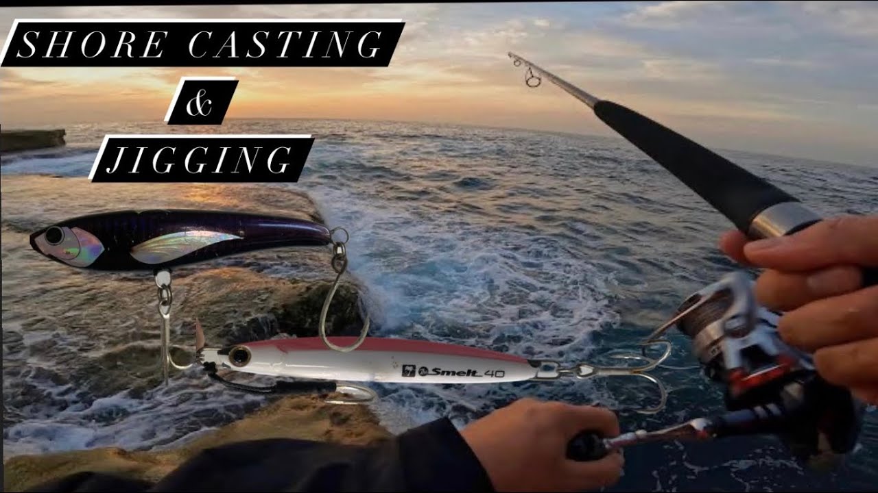 Shore Casting | Shore Jigging | Sydney Rock Fishing