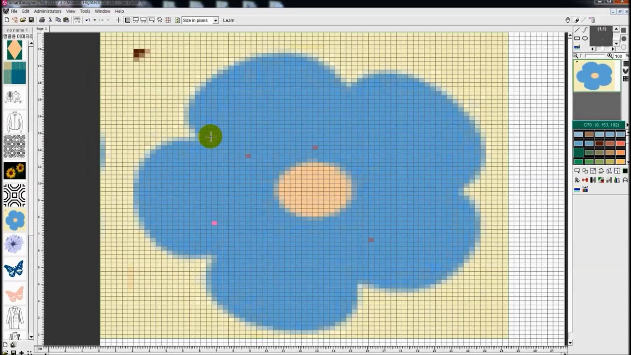 [Tutorial] how to make knit design with fashion&textile CAD SmartDesigner™_Knit design mode