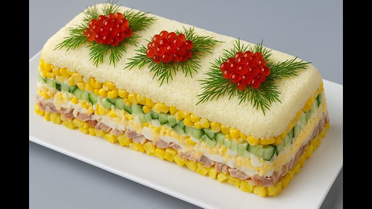 Layered Salad of the Night! Unbelievable Taste, Unexpected Ingredients!