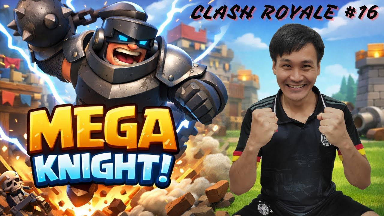 #16 Clash Royale Mega Knight Deck
