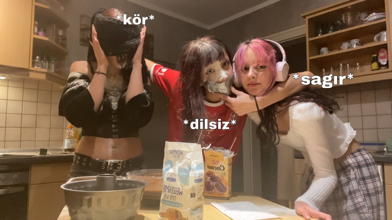 kardeslerımle kor sagır dılsız kek yapma celınc