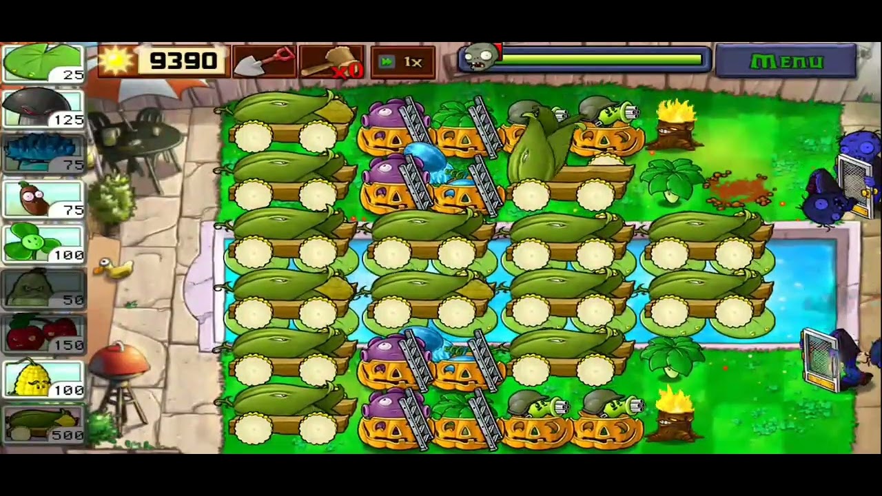 🏚️ 160-170 PvZ last stand endless @MonsterGaming5Z 