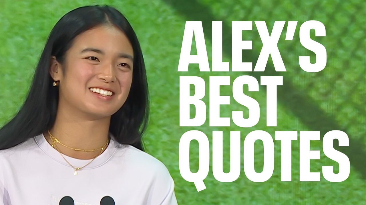 Alex Eala's Best Wimbledon Press Conference Moments | 