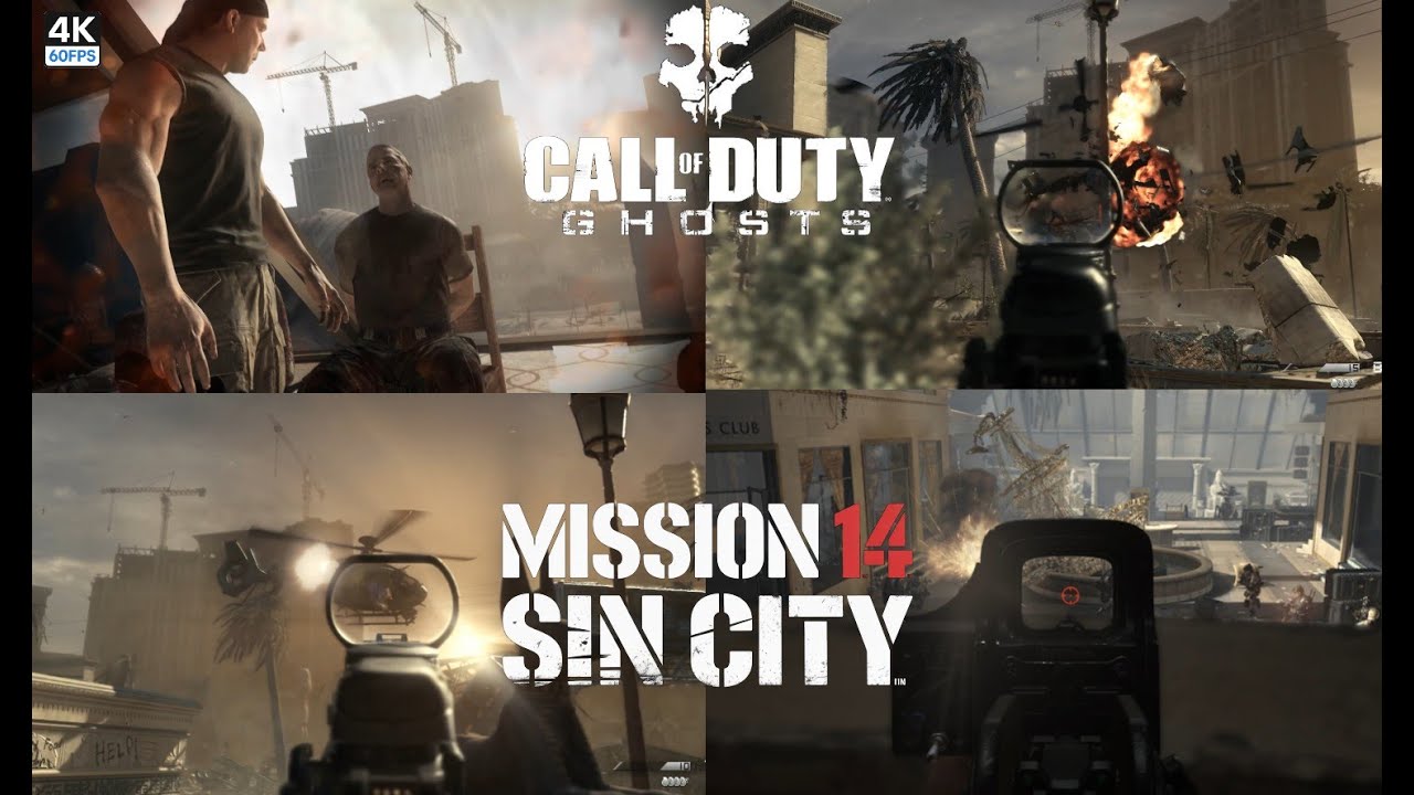 Call of Duty Ghosts Mission 14 (Part 14) – Sin City | Full Campaign Gameplay (HD)