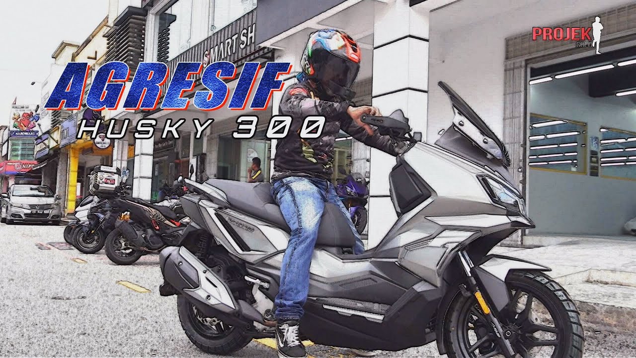 SYM Husky 300 Full Review | Test Ride Manja-manja