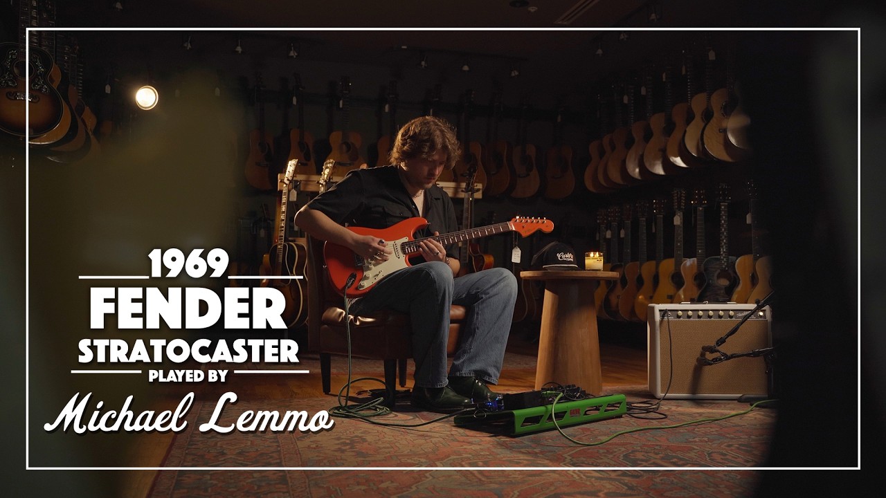 1969 Fender Stratocaster played by Michael Lemmo | Carter Vintage Guitars | Nashville, TN
