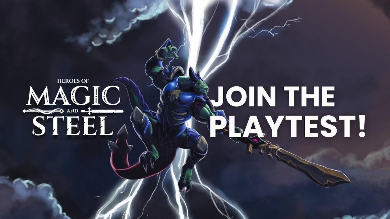 Vem jogar o Playtest do nosso game! [Heroes of Magic and Steel]