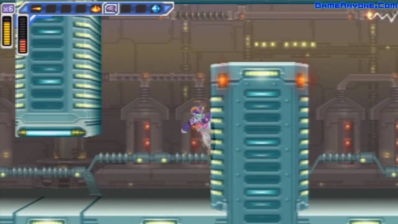 Mega Man Maverick Hunter X Walkthrough (Spark Mandrill)