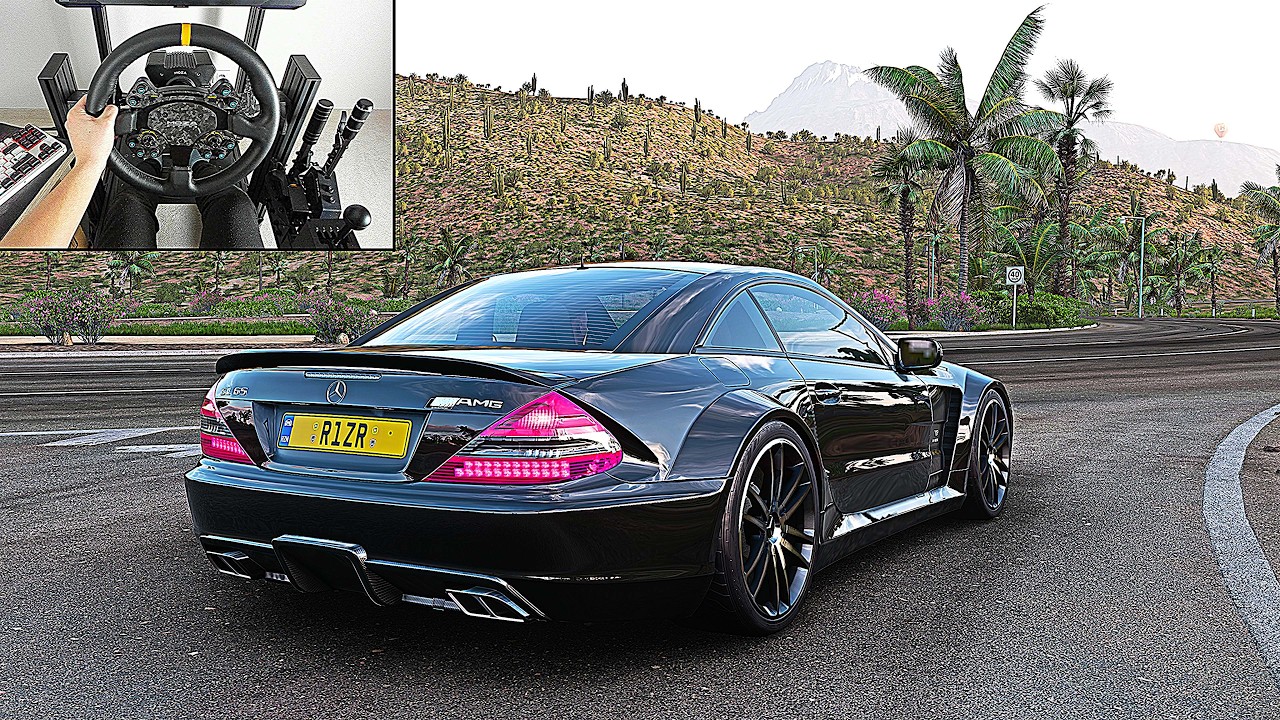 Mercedes-Benz SL 65 AMG - Forza Horizon 5 | Steering Wheel Gameplay