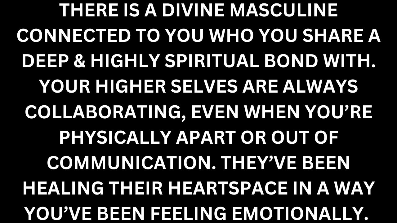 This soul connection is POWERFUL & the masculine's heart is opening now... [Divine Feminine Reading]