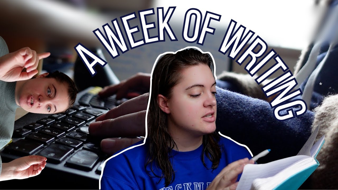 productive week of writing | reading through my novel, cleaning and getting settled!