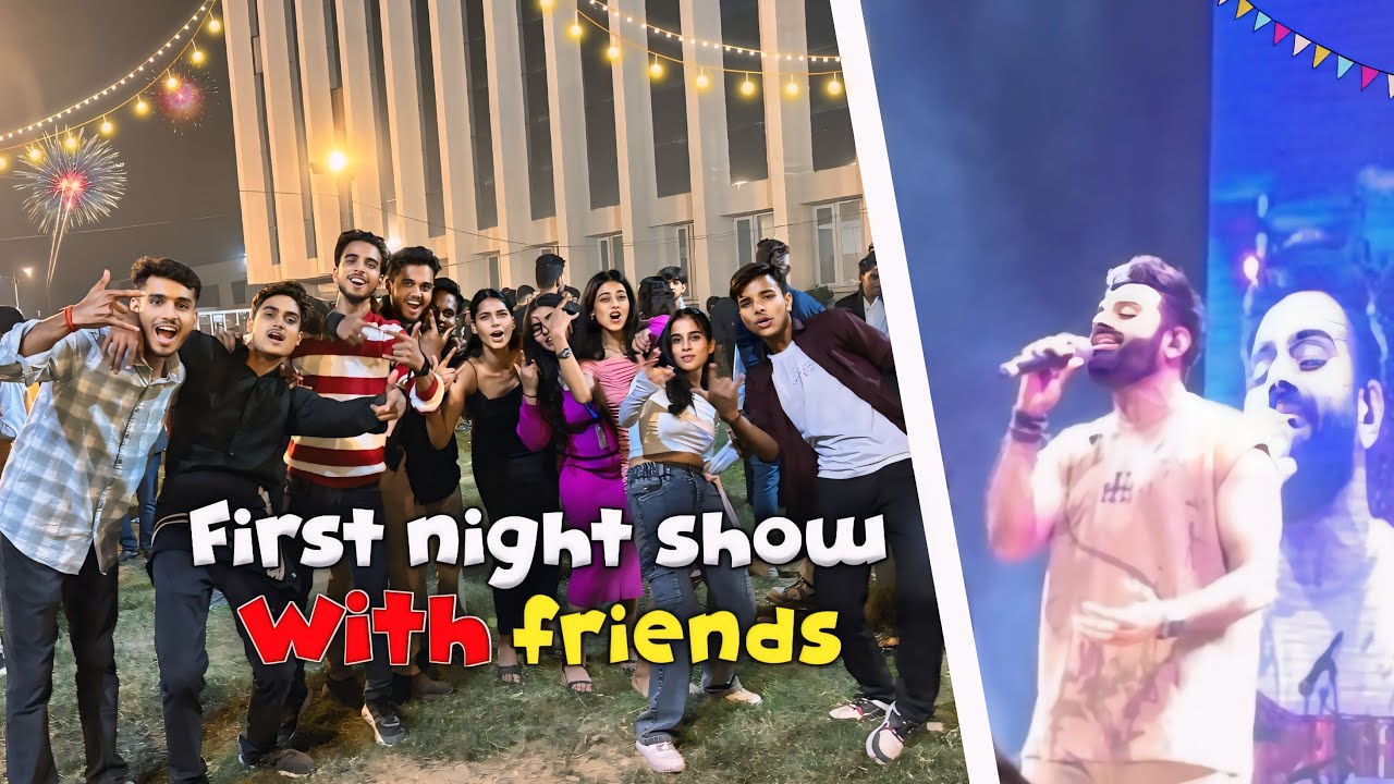 First DJ NIGHT with Friends 🥳 | College VLOG