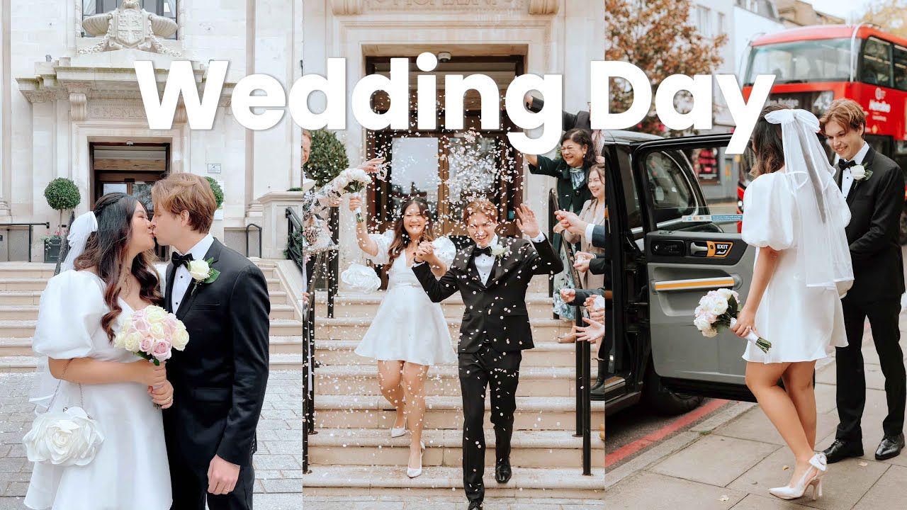 OUR WEDDING IN LONDON | WE'RE MARRIED VLOG | Melanie Ma