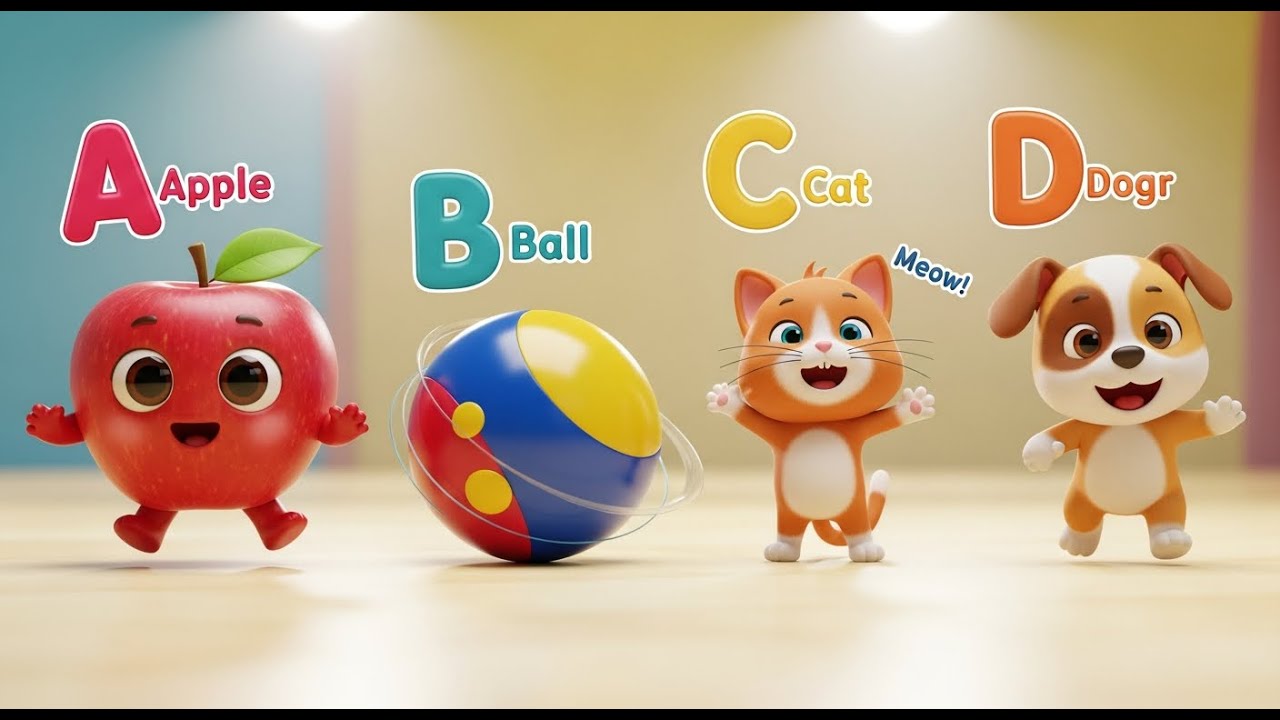 abcd alphabets in english, #abcdefg, abcd cartoon, kids abcd, #abcd