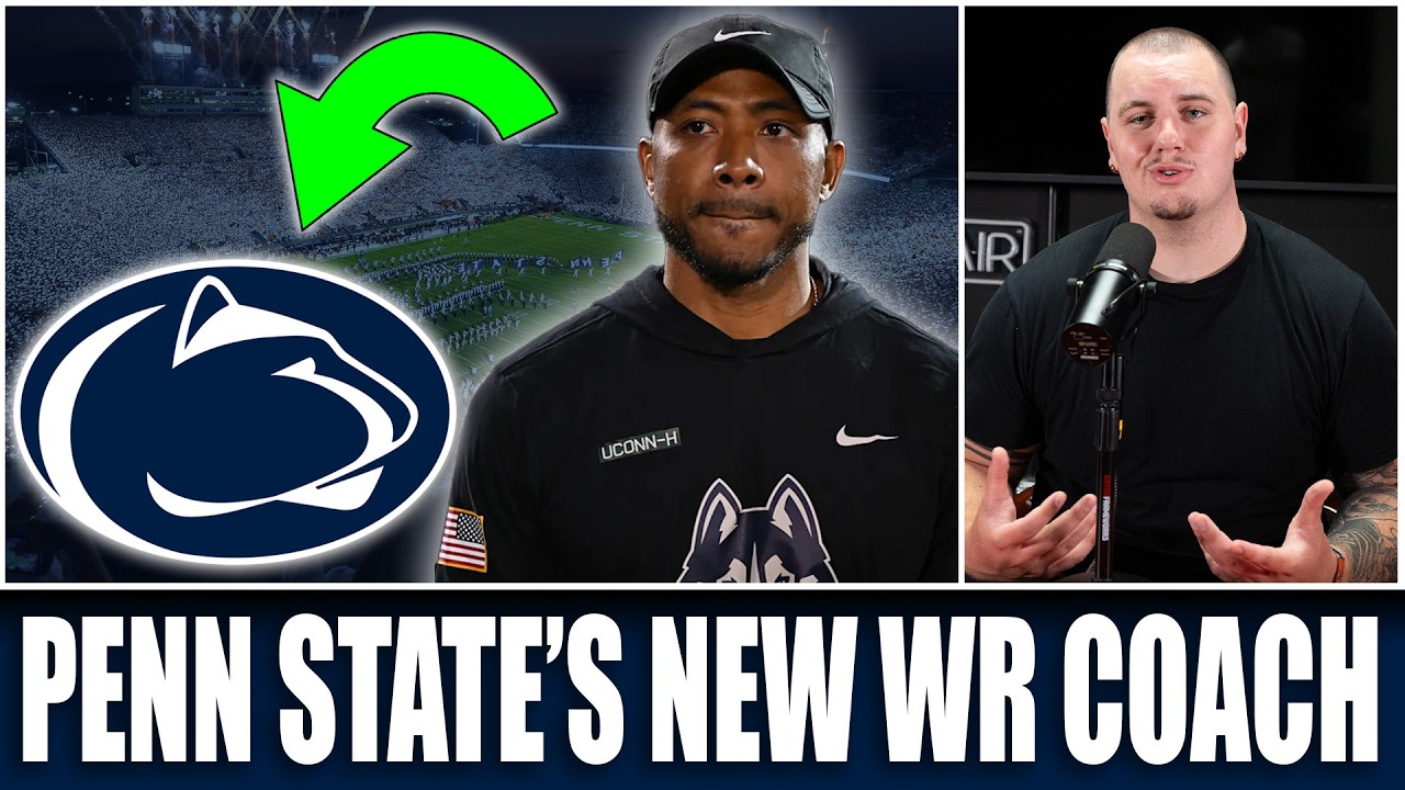 BREAKING: Penn State Hires NEW WR Coach Kashif Moore