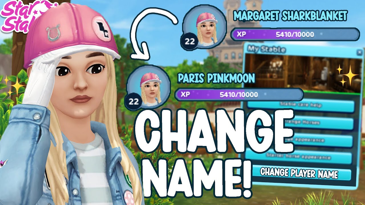 CHANGE YOUR PLAYER NAME!! STAR STABLE UPDATE SPOILERS!! 😱