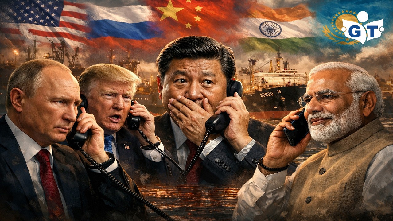 Russian Oil Tanker Bound for China Arrives in India | GT ISL