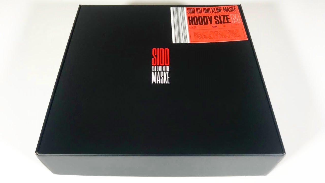 Sido - Ich und keine Maske Box Unboxing