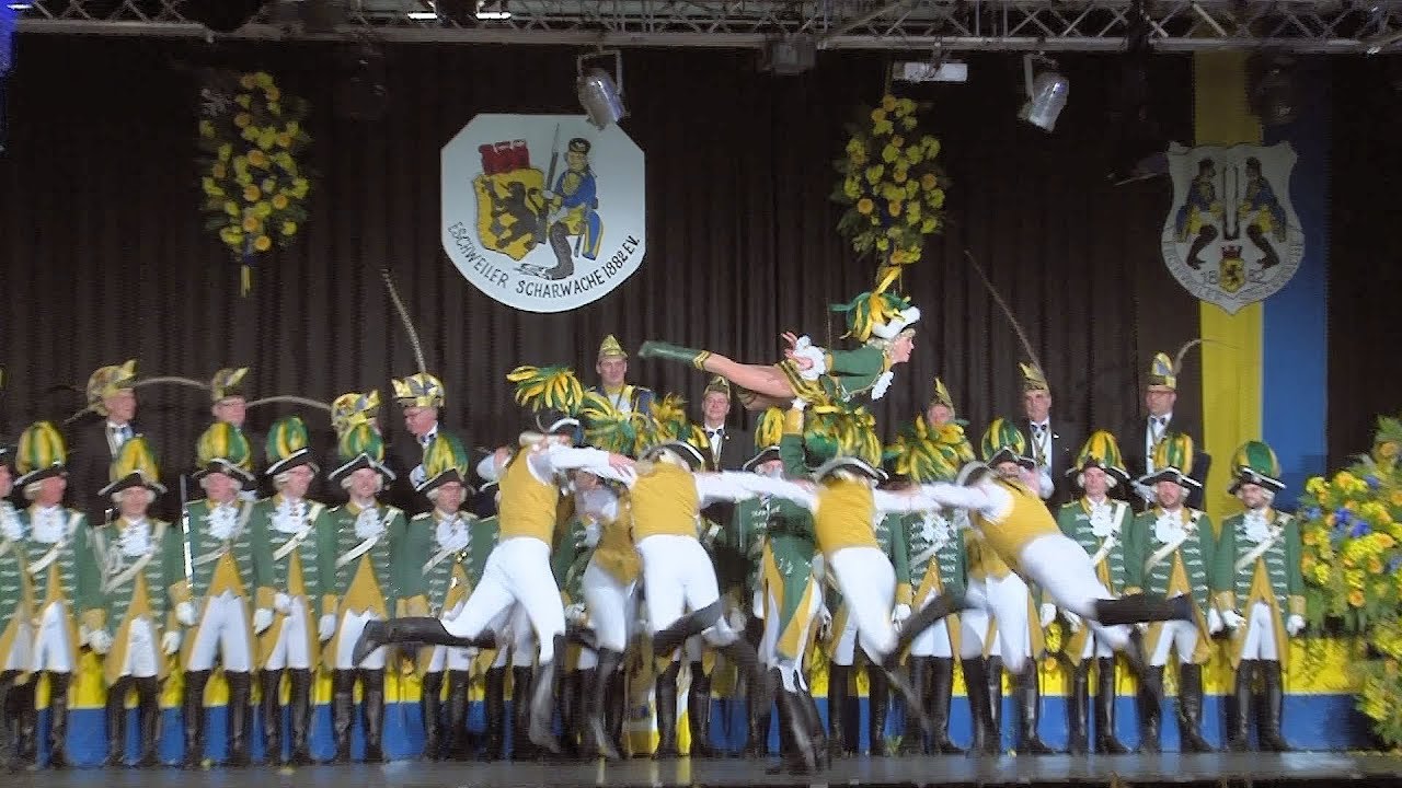 EhrenGarde Köln 1902 e.V.  bei der Eschweiler Scharwache 1882 e.V.