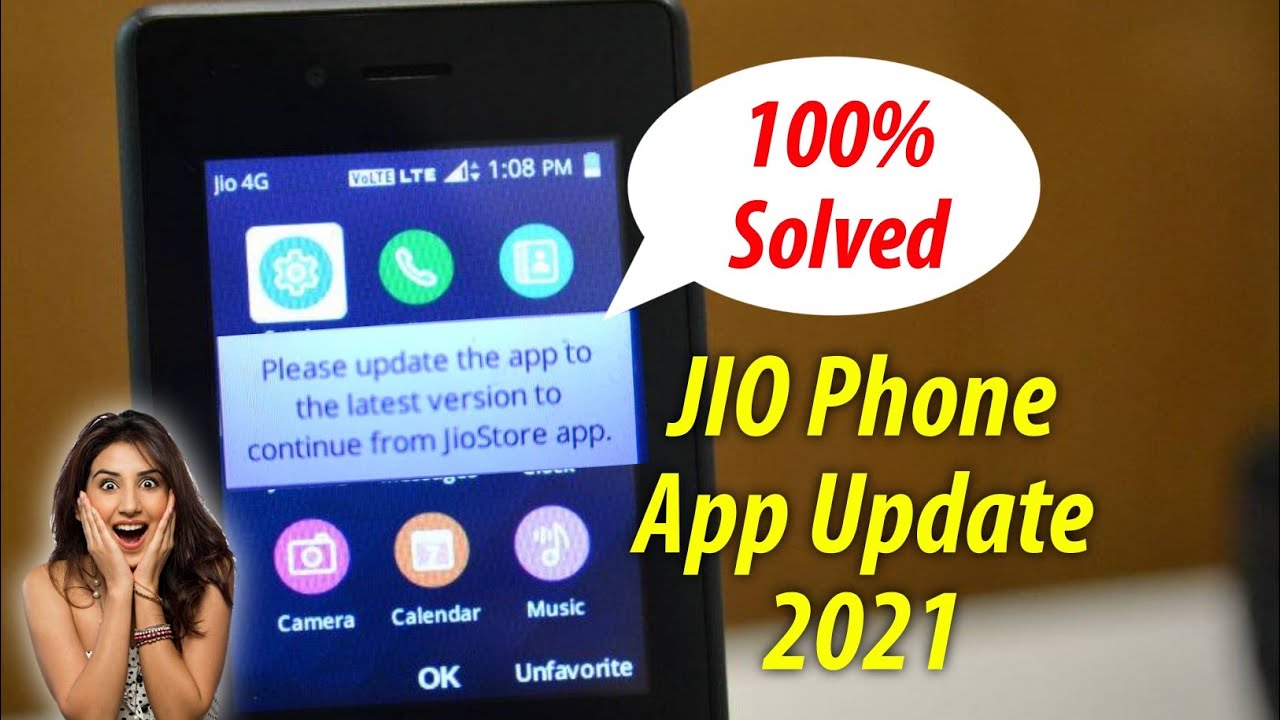 Jio Phone App Update 2021 Problem 100% Solved l Jio phone app update kaise kare l HindiMeFast